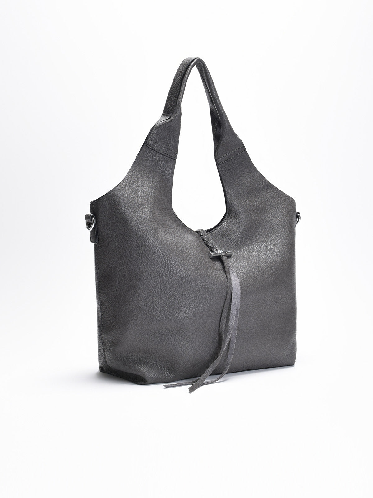 Bolso shopper gris