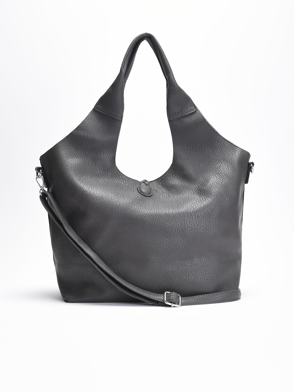 Bolso shopper gris