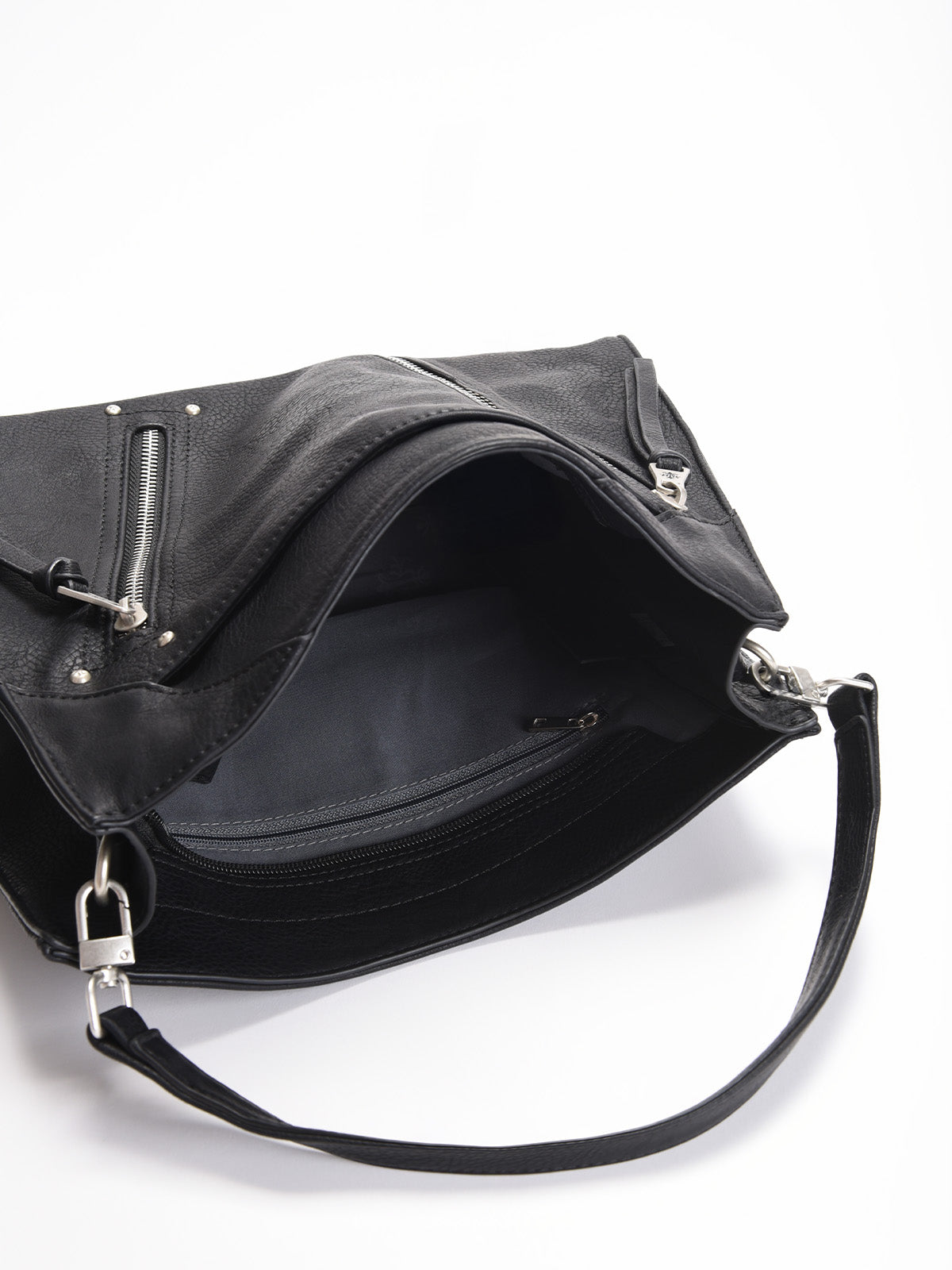Bolso shopper negro mujer