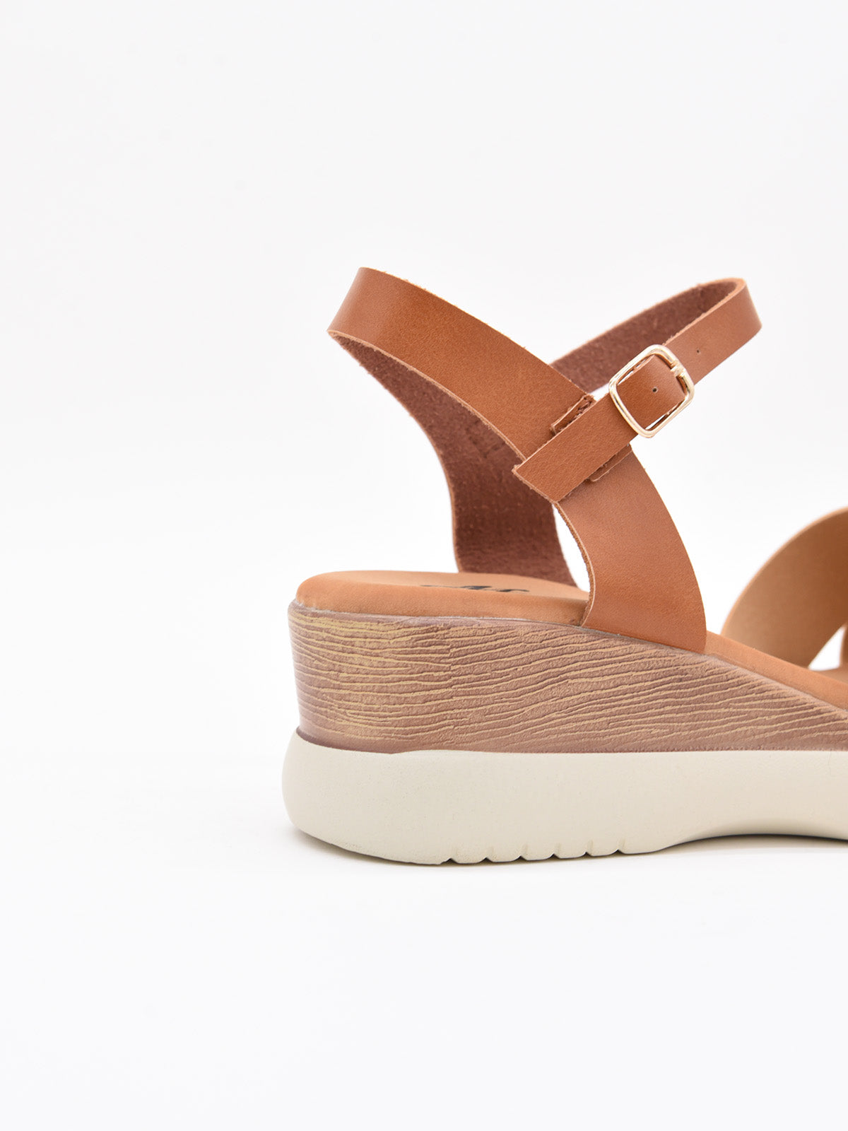 Sandalia Cuña Camel