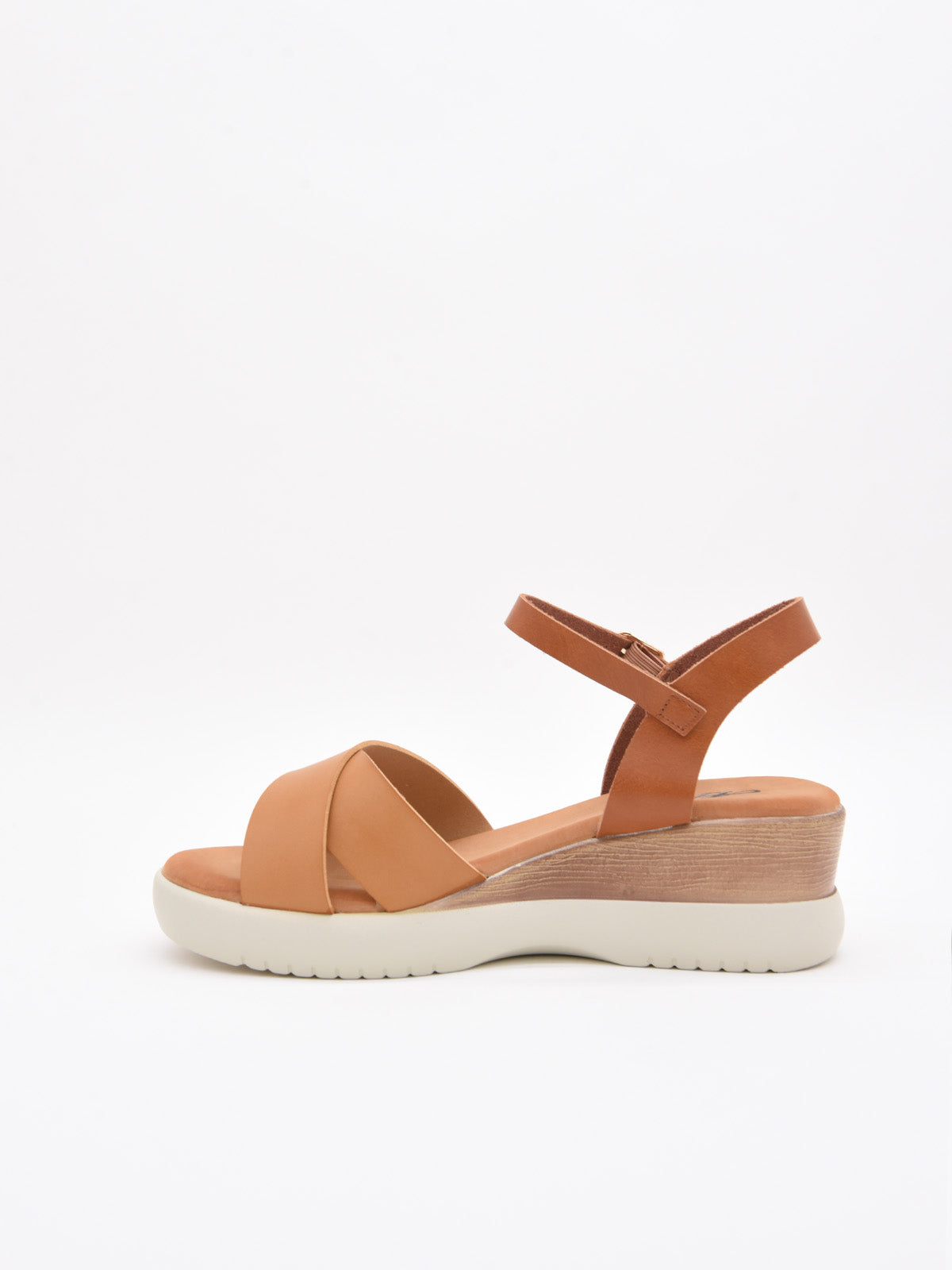 Sandalia Cuña Camel