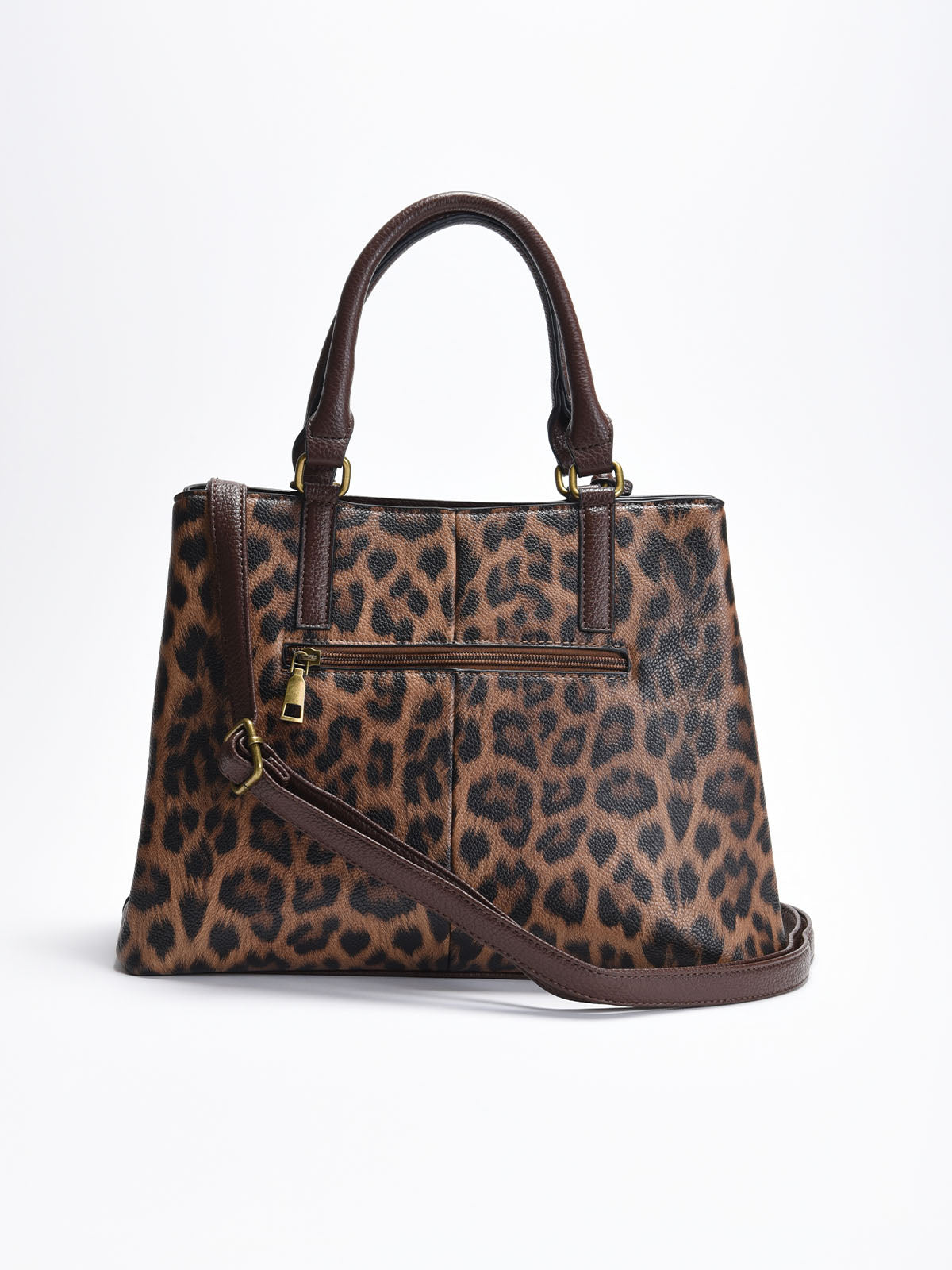 Bolso shopper animal print leopardo
