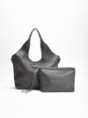 Bolso shopper gris