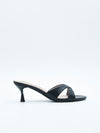 Sandalias Tacón Negro