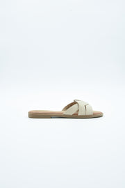 Sandalias Planas Beige