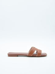 Sandalias Planas Marrón
