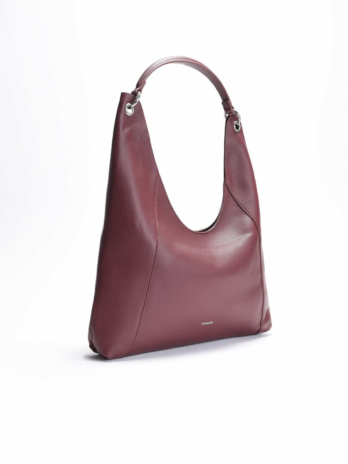 Bolso hobo burdeos mujer con neceser interior