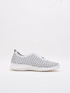 Zapatillas blancas de cuero