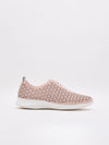 Zapatillas de cuero rosas