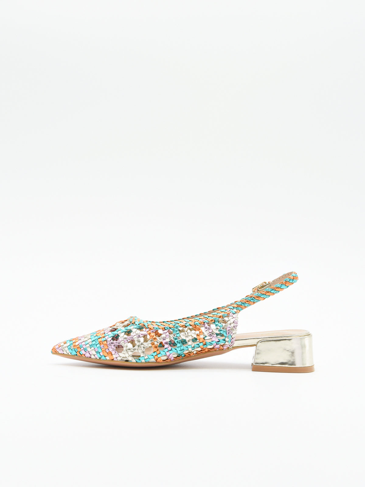 Bailarina multicolor metalizada
