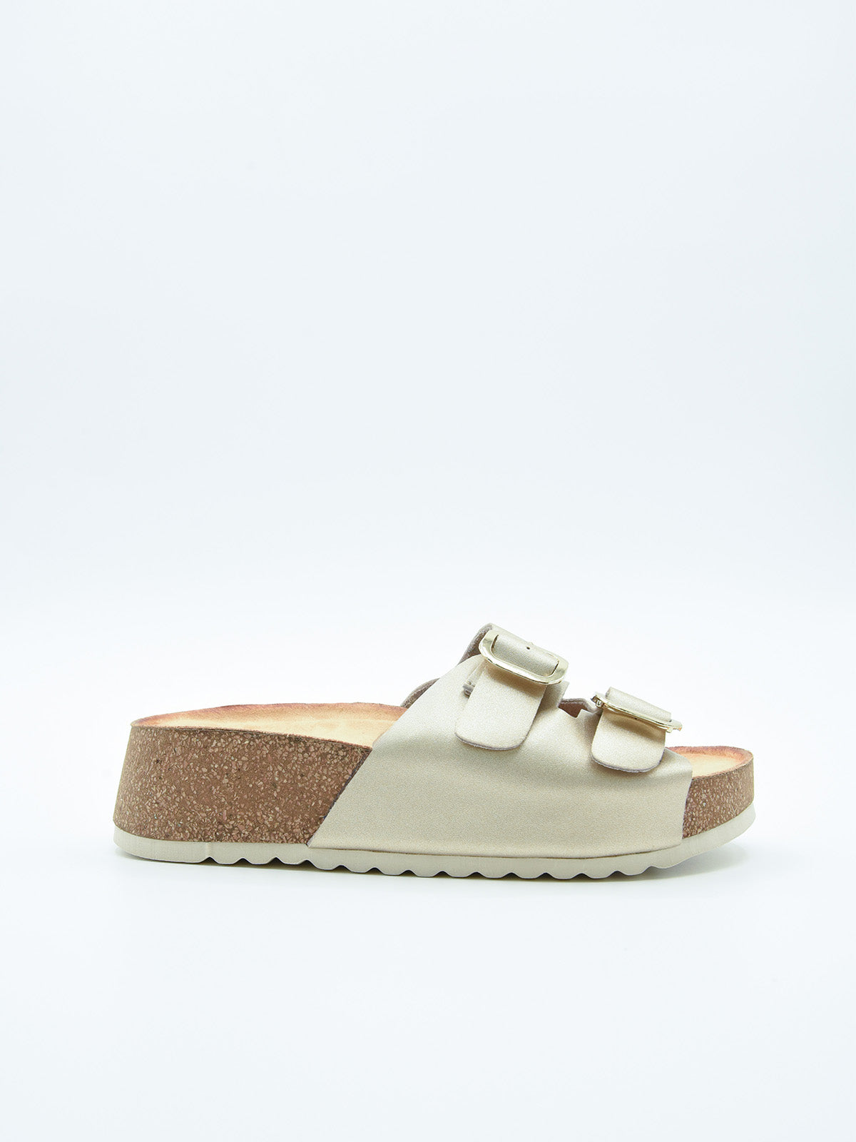 Sandalias Piel Hebilla